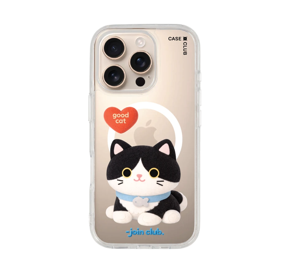 join the club heartful แมวทักซิโด้
