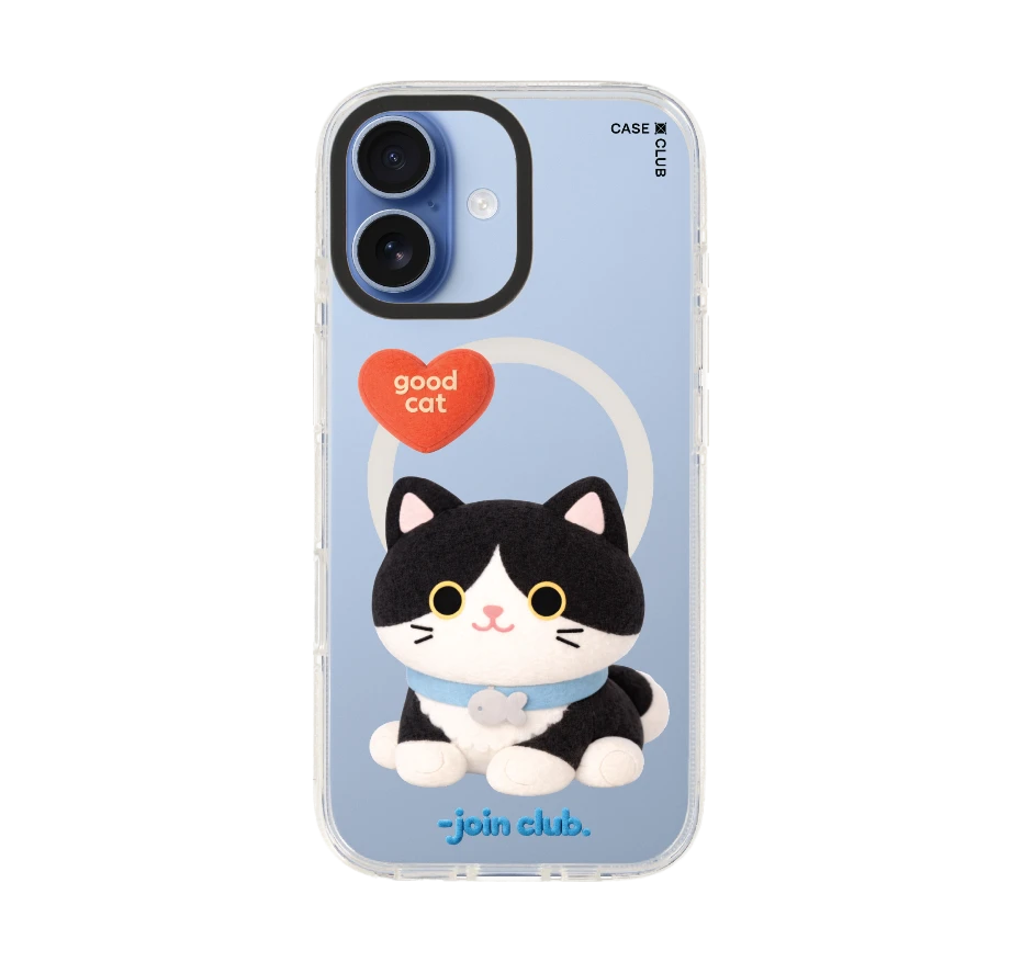 join the club heartful แมวทักซิโด้