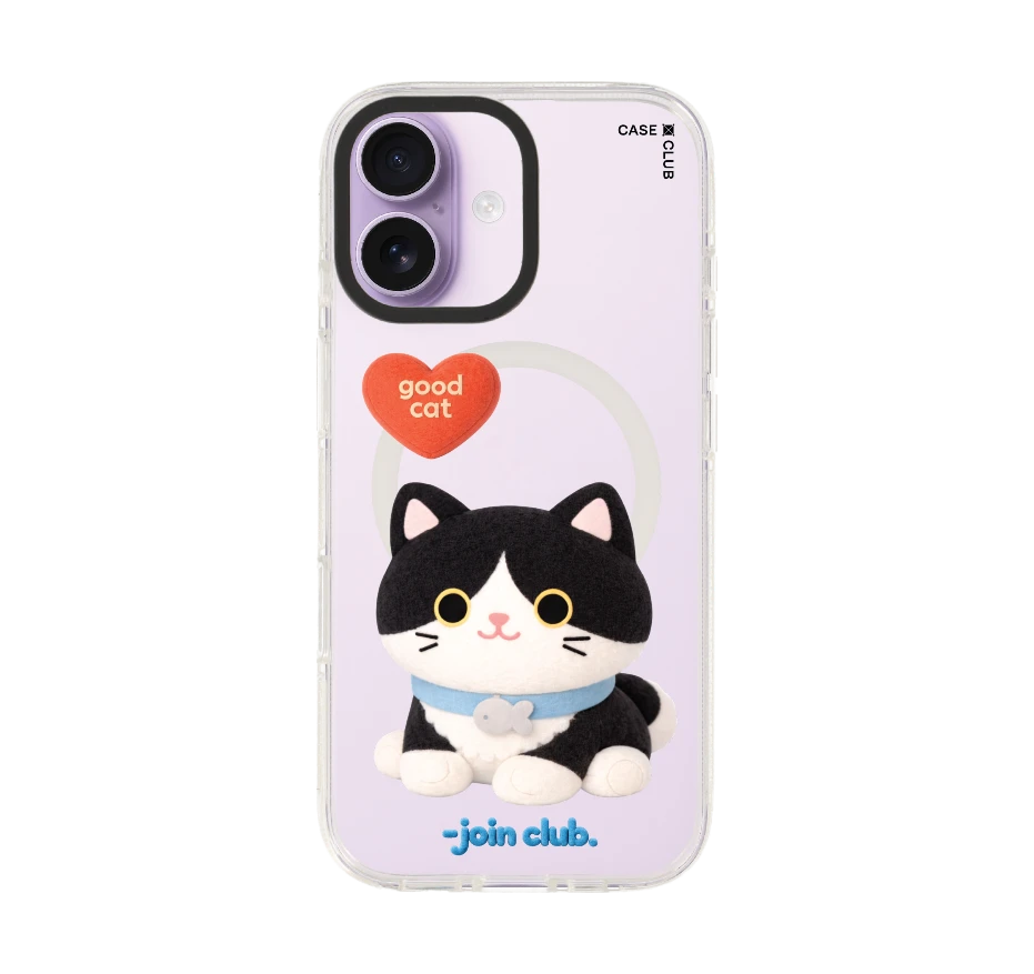join the club heartful แมวทักซิโด้