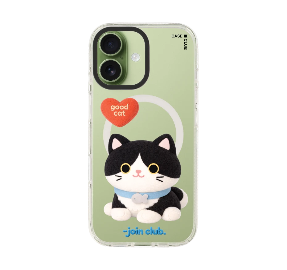 join the club heartful แมวทักซิโด้