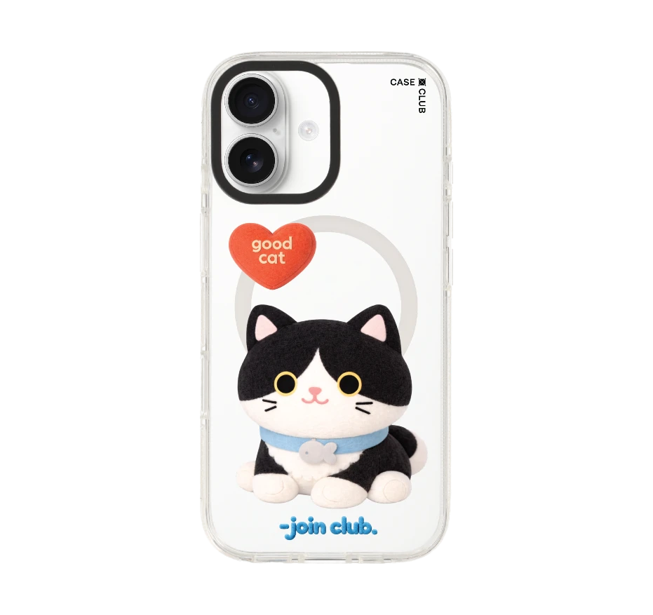 join the club heartful แมวทักซิโด้