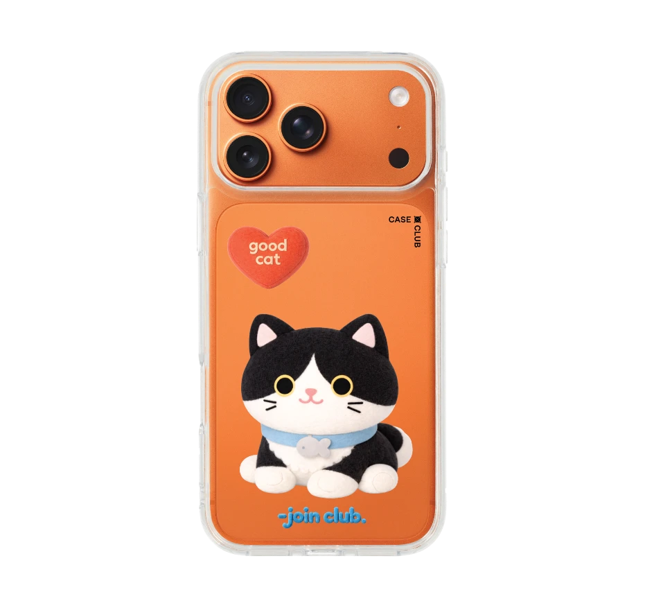 join the club heartful แมวทักซิโด้