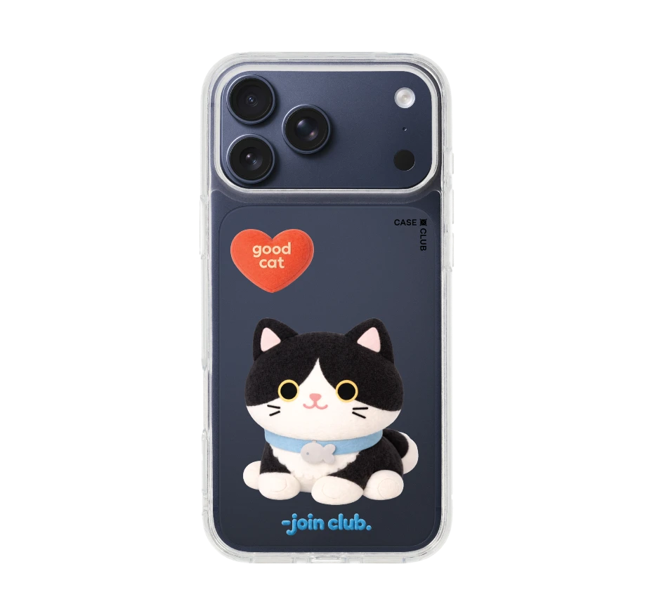join the club heartful แมวทักซิโด้
