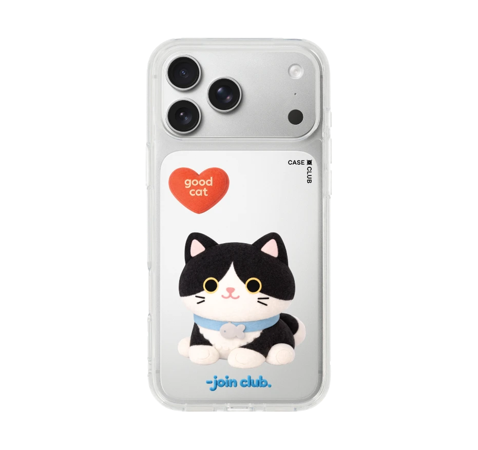 join the club heartful แมวทักซิโด้
