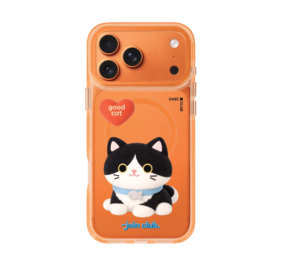 join the club heartful แมวทักซิโด้