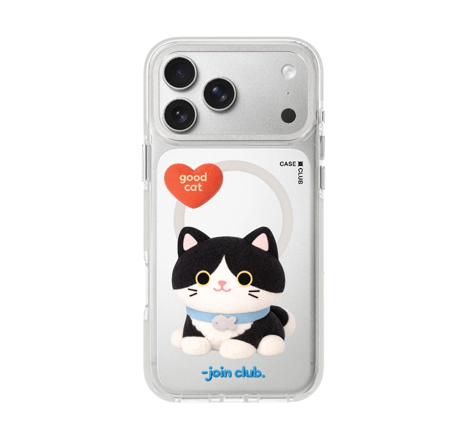 join the club heartful แมวทักซิโด้