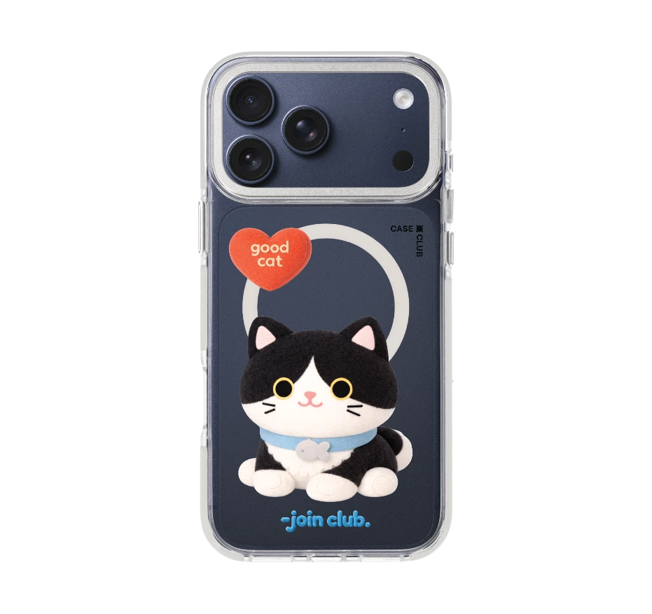 join the club heartful แมวทักซิโด้