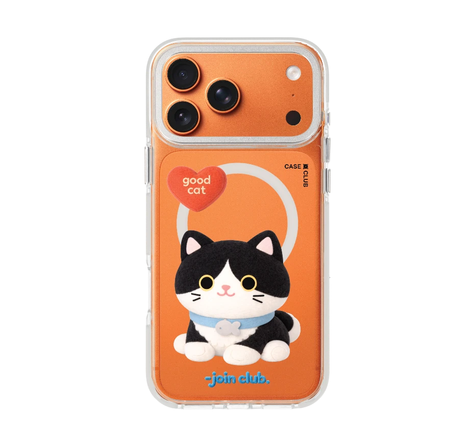 join the club heartful แมวทักซิโด้