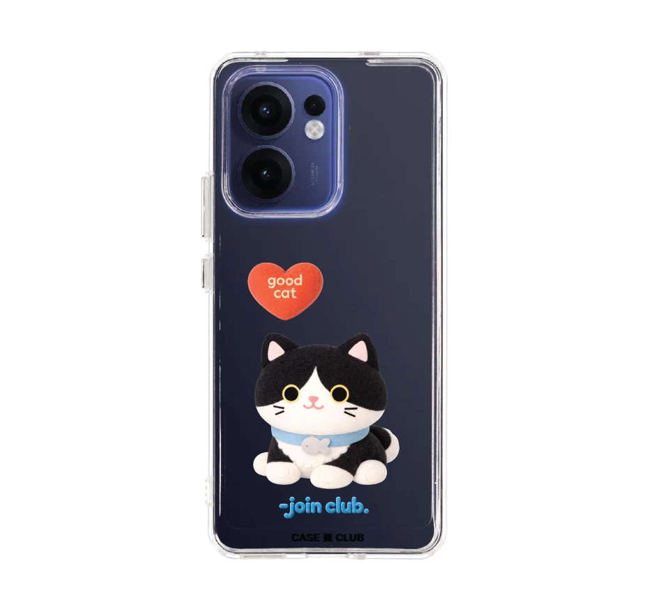 join the club heartful แมวทักซิโด้