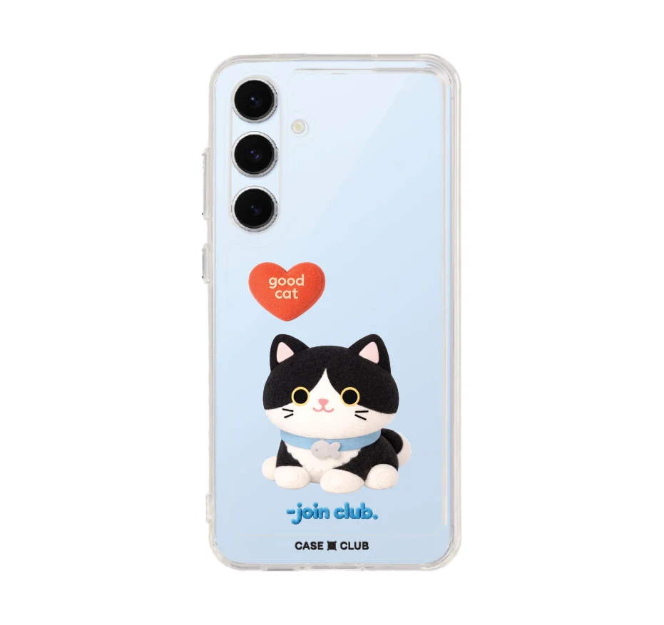 join the club heartful แมวทักซิโด้