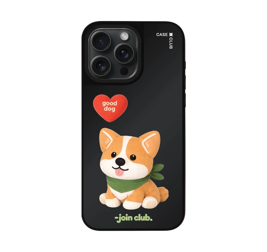 join the club heartful corgi