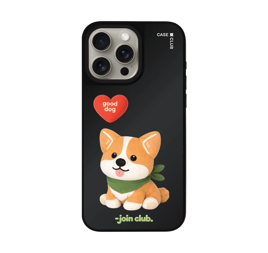 join the club heartful corgi