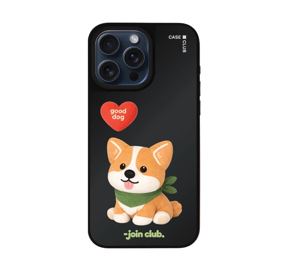 join the club heartful corgi