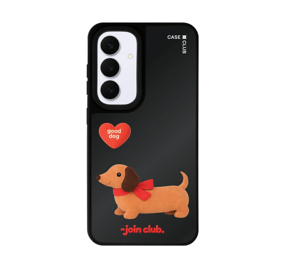 join the club heartful dachshund