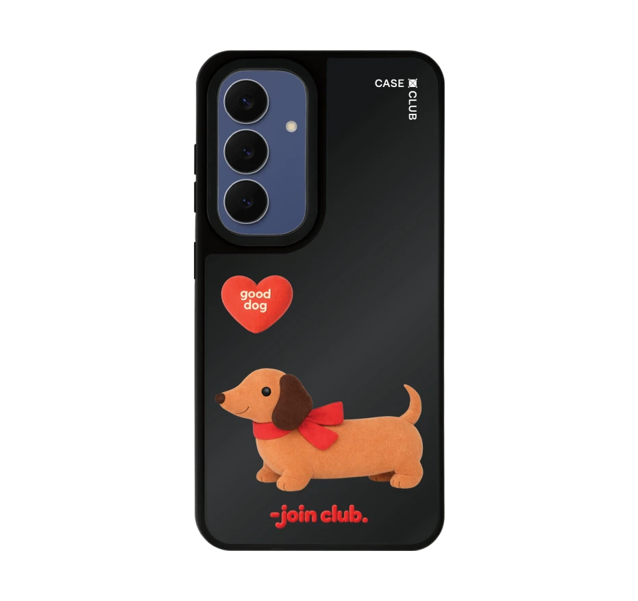 join the club heartful dachshund