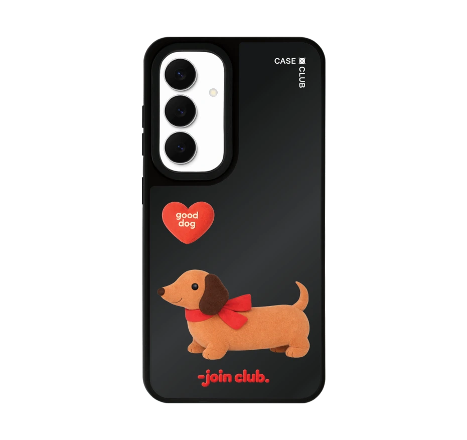 join the club heartful dachshund