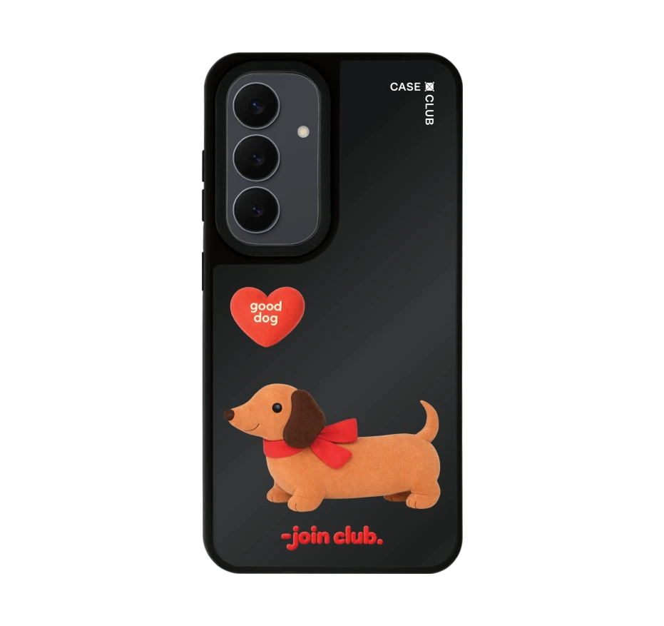 join the club heartful dachshund