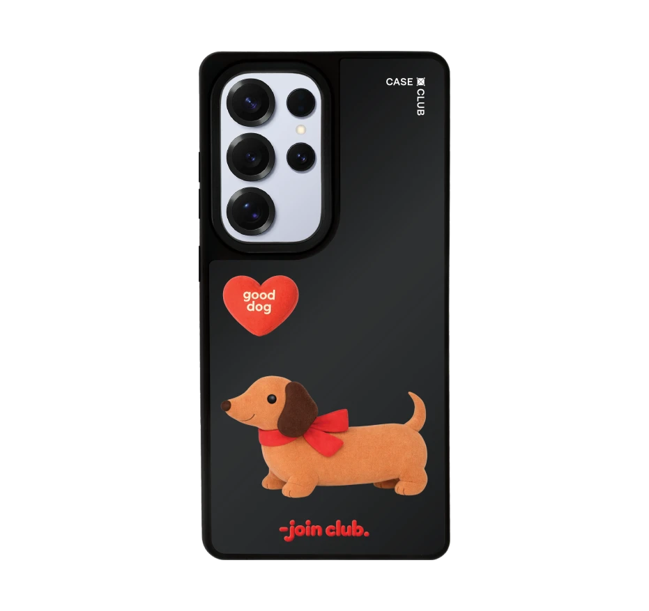 join the club heartful dachshund