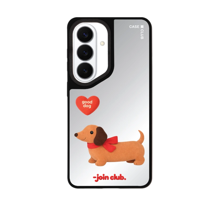 join the club heartful dachshund