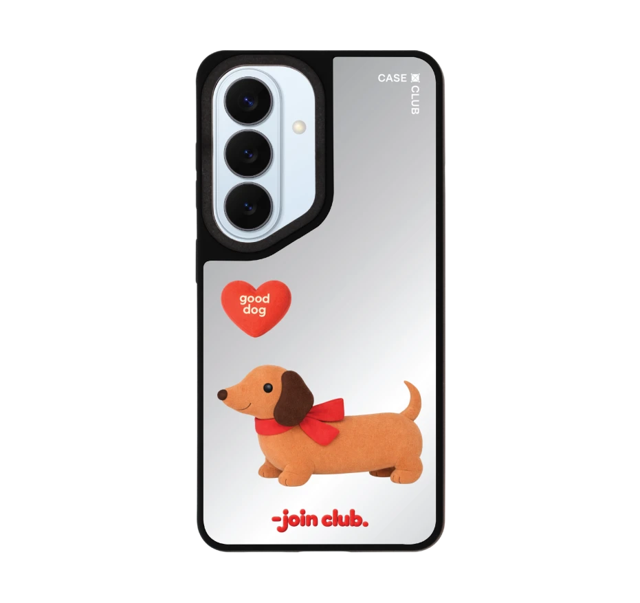 join the club heartful dachshund