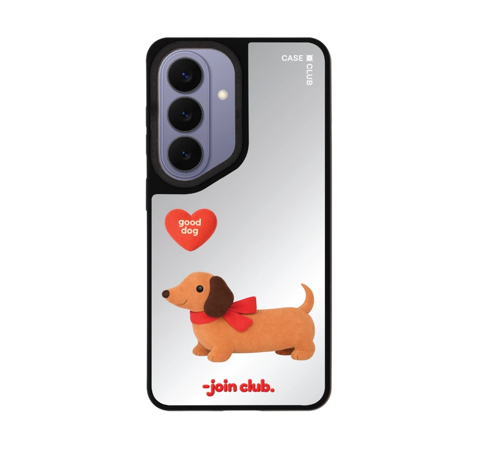 join the club heartful dachshund