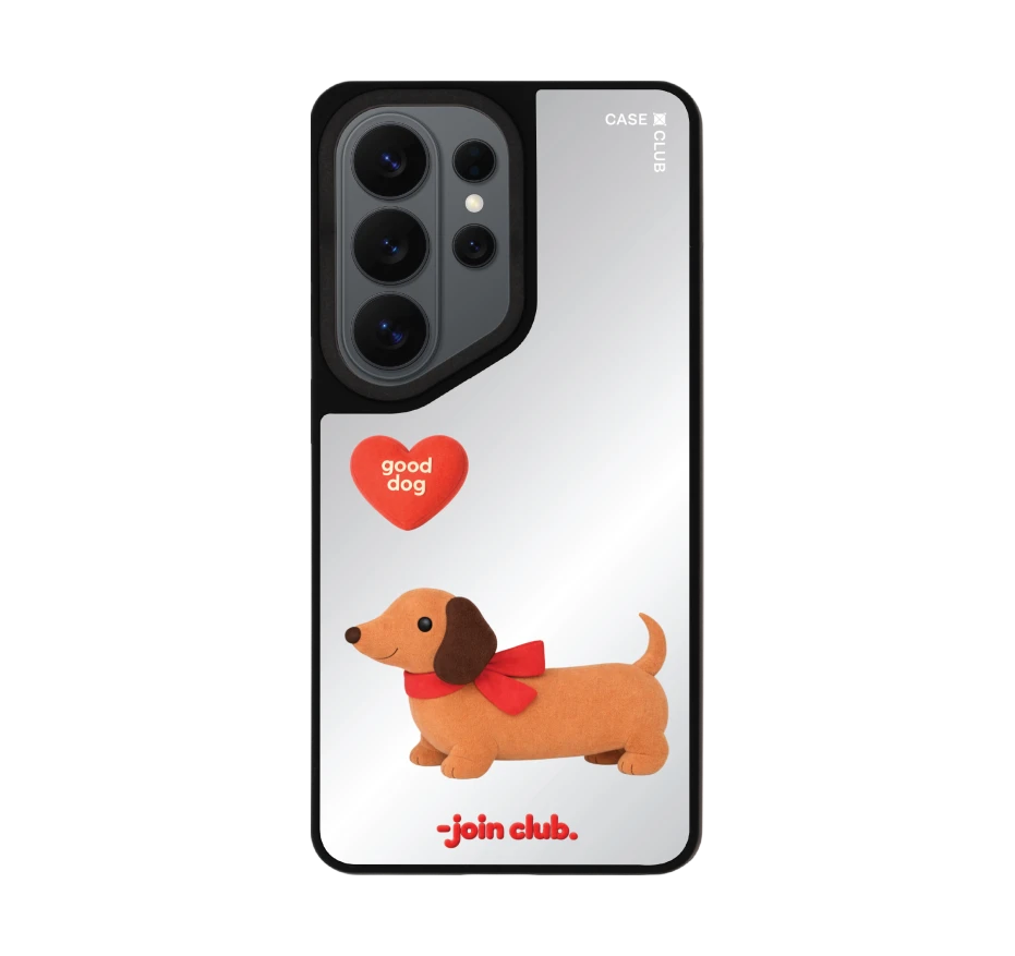 join the club heartful dachshund