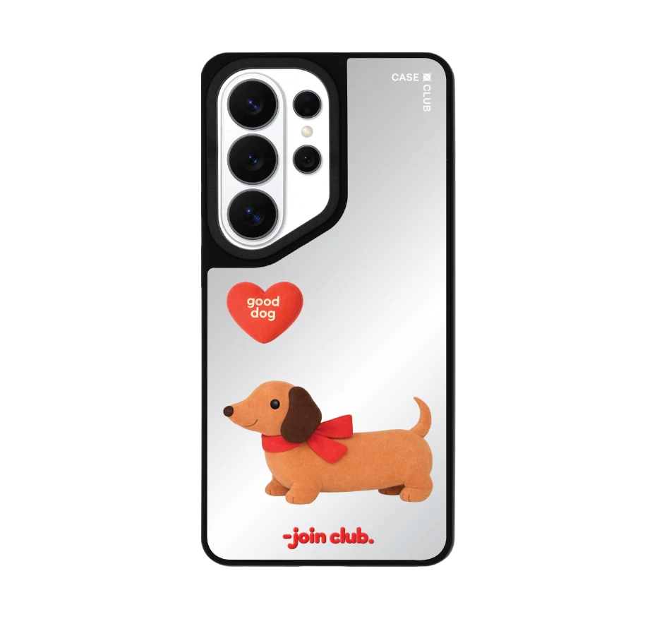 join the club heartful dachshund
