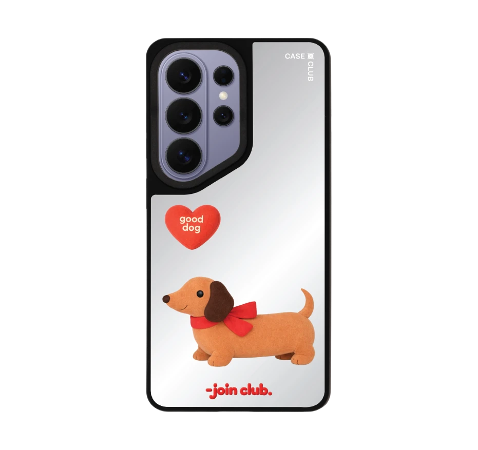 join the club heartful dachshund