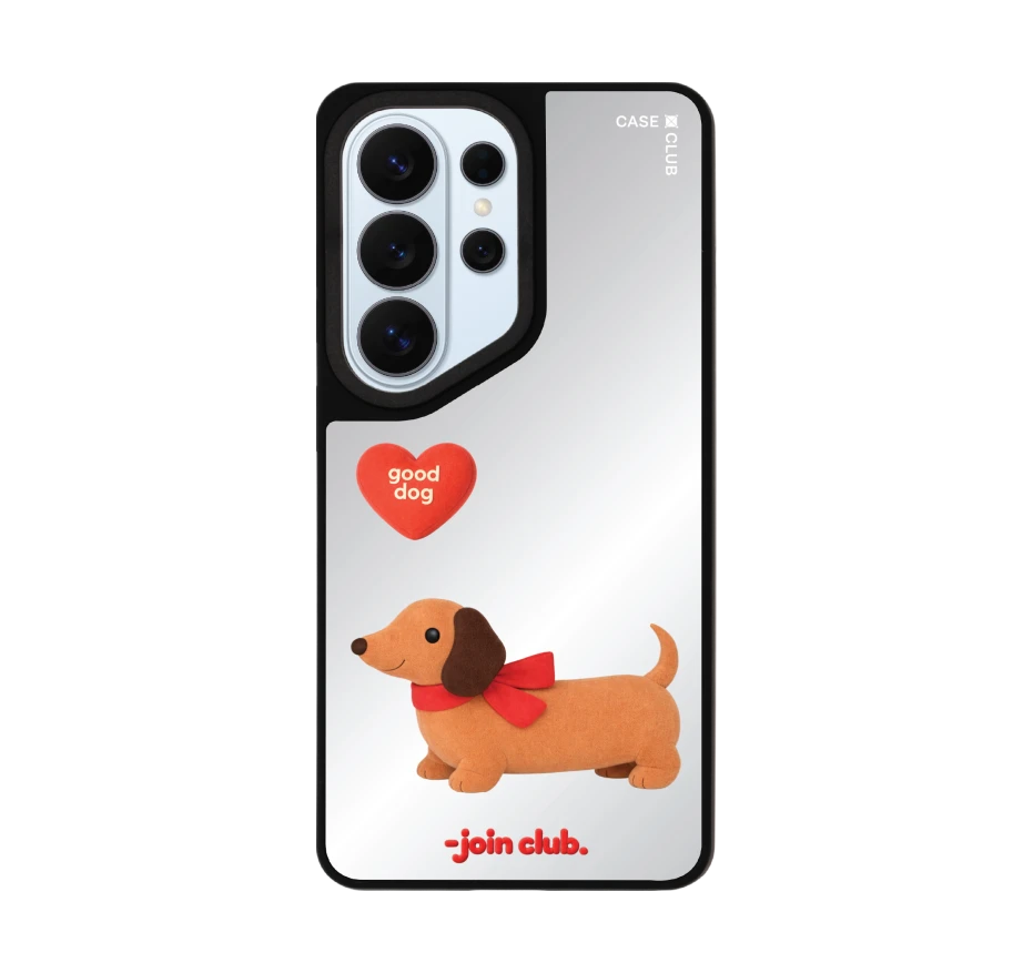 join the club heartful dachshund