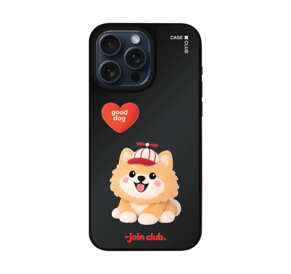 join the club heartful pomeranian