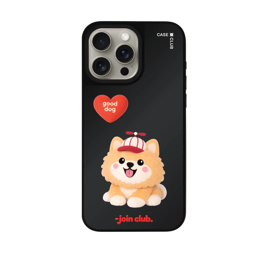 join the club heartful pomeranian