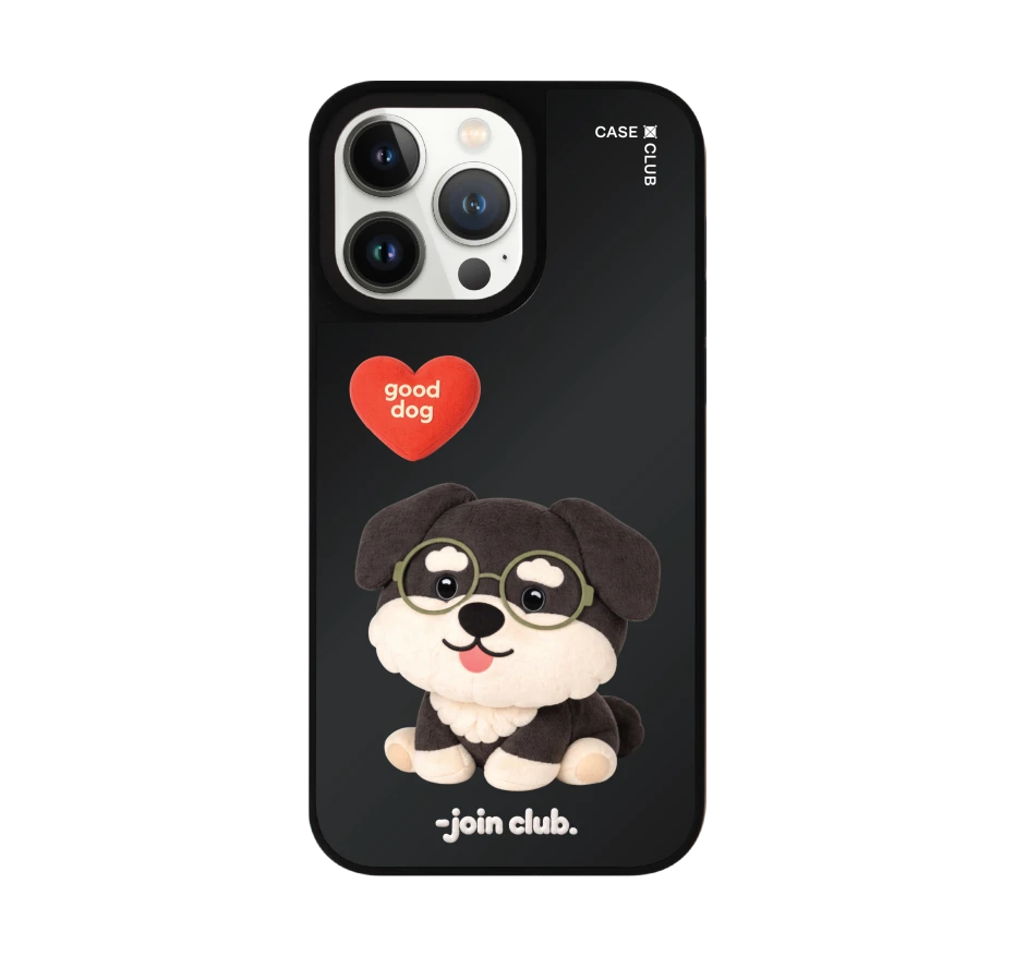 join the club heartful schnauzer