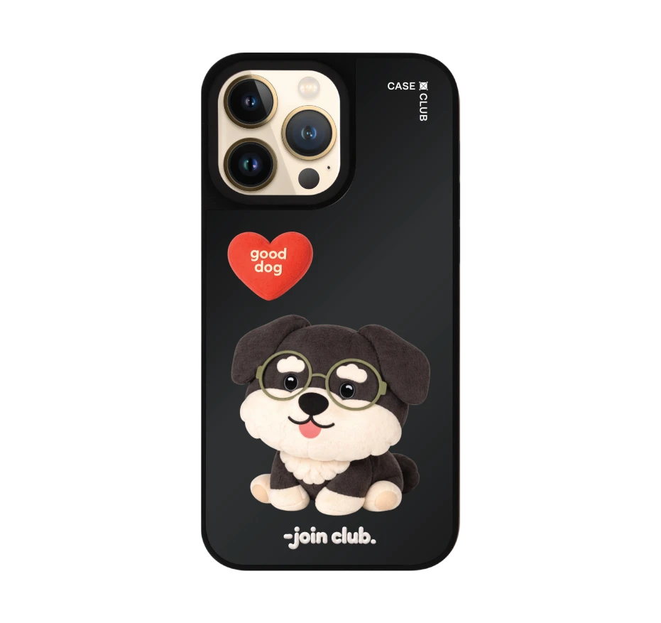 join the club heartful schnauzer
