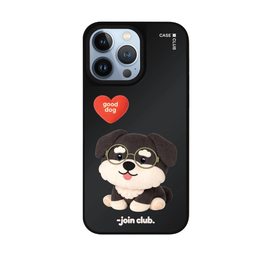 join the club heartful schnauzer