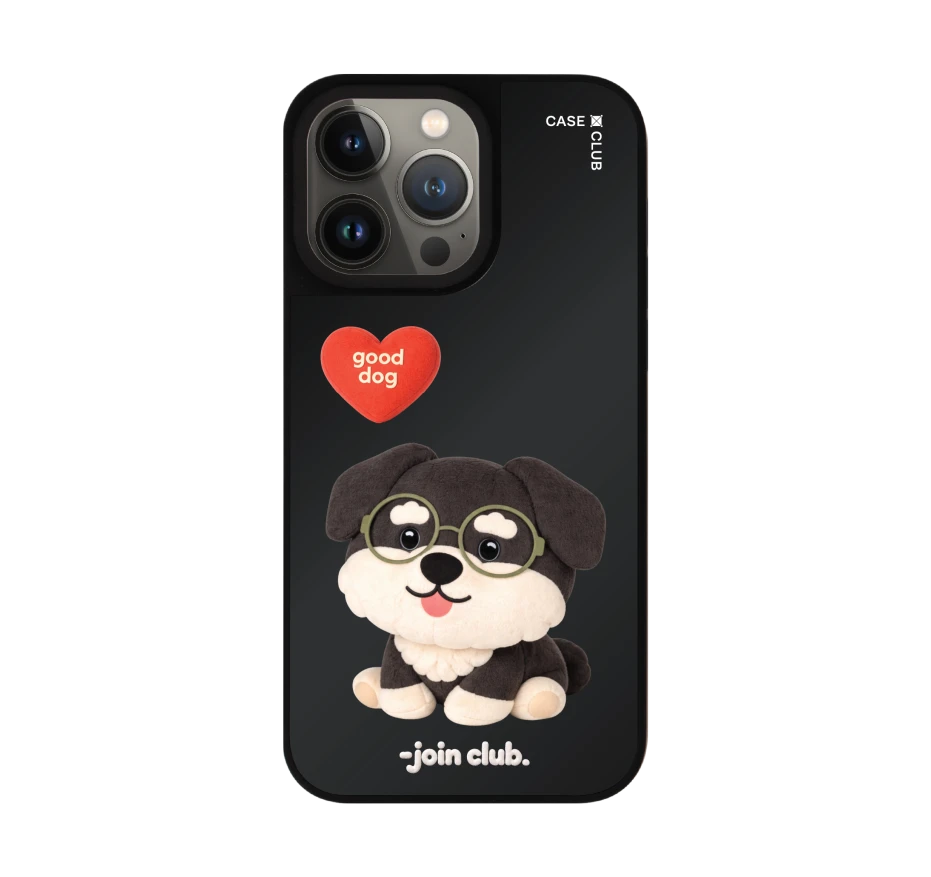 join the club heartful schnauzer