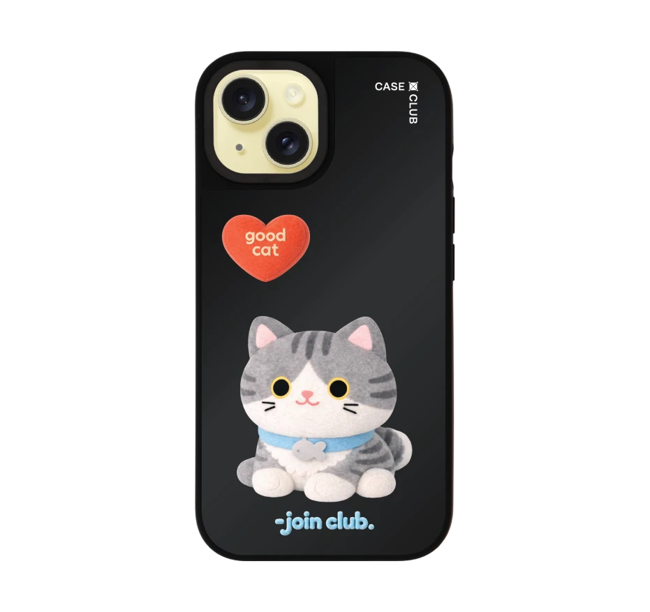 join the club heartful แมวลายสลิด