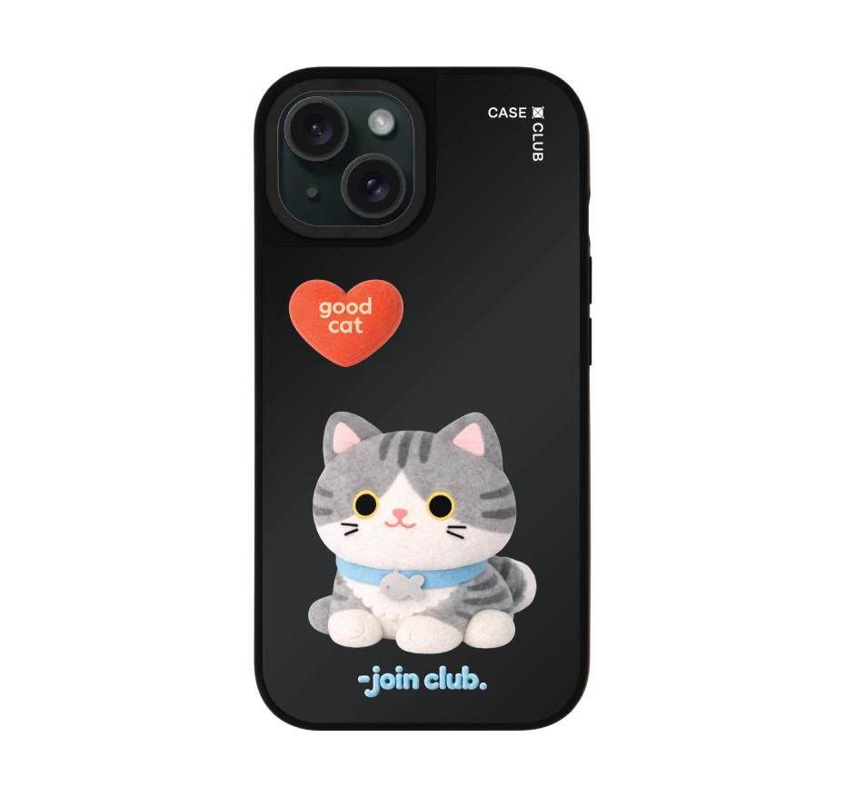 join the club heartful แมวลายสลิด