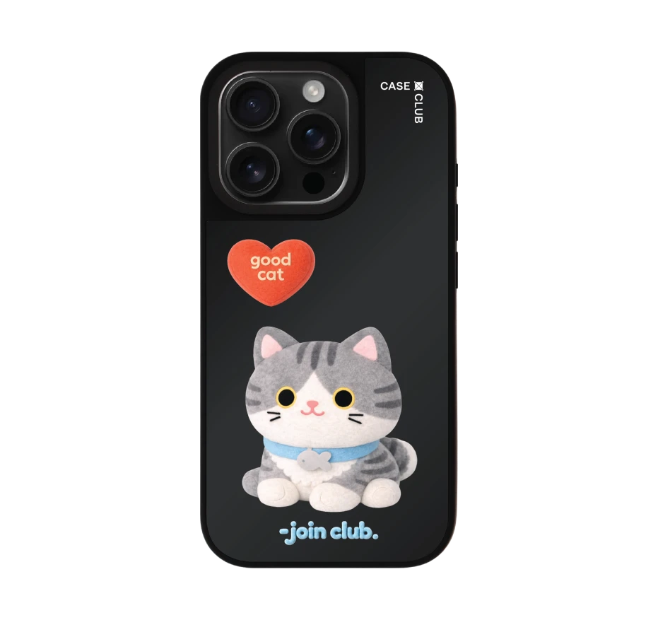 join the club heartful แมวลายสลิด