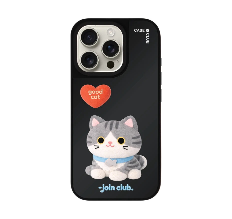 join the club heartful แมวลายสลิด
