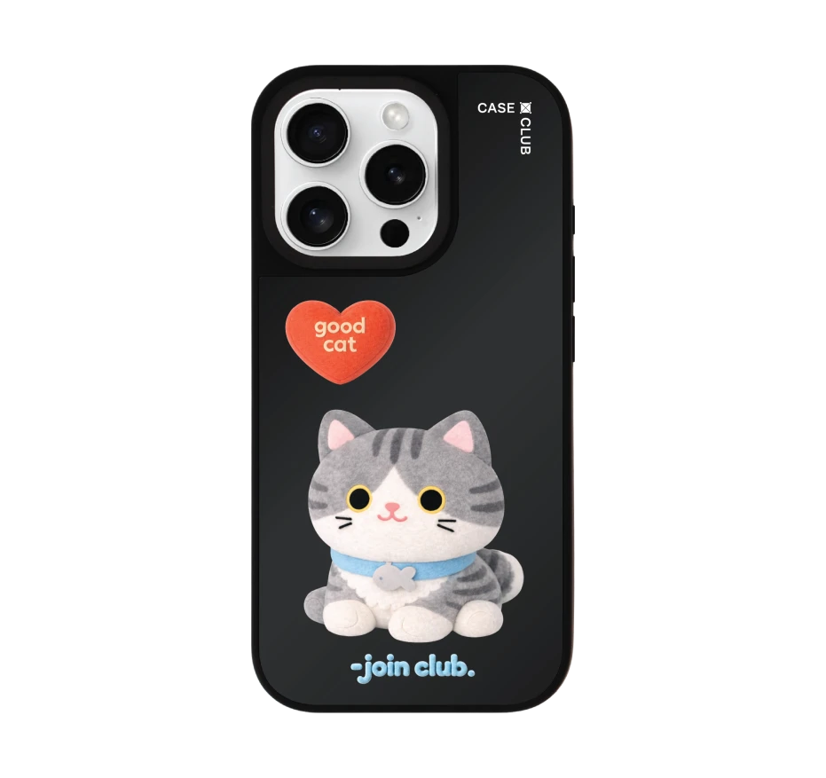 join the club heartful แมวลายสลิด