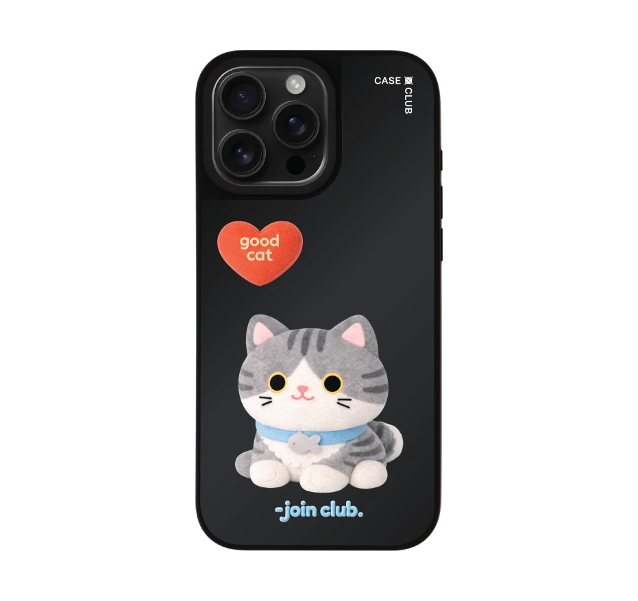 join the club heartful แมวลายสลิด