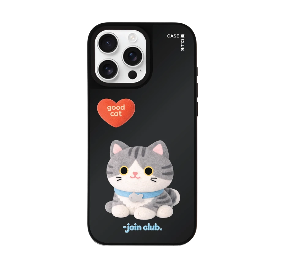 join the club heartful แมวลายสลิด