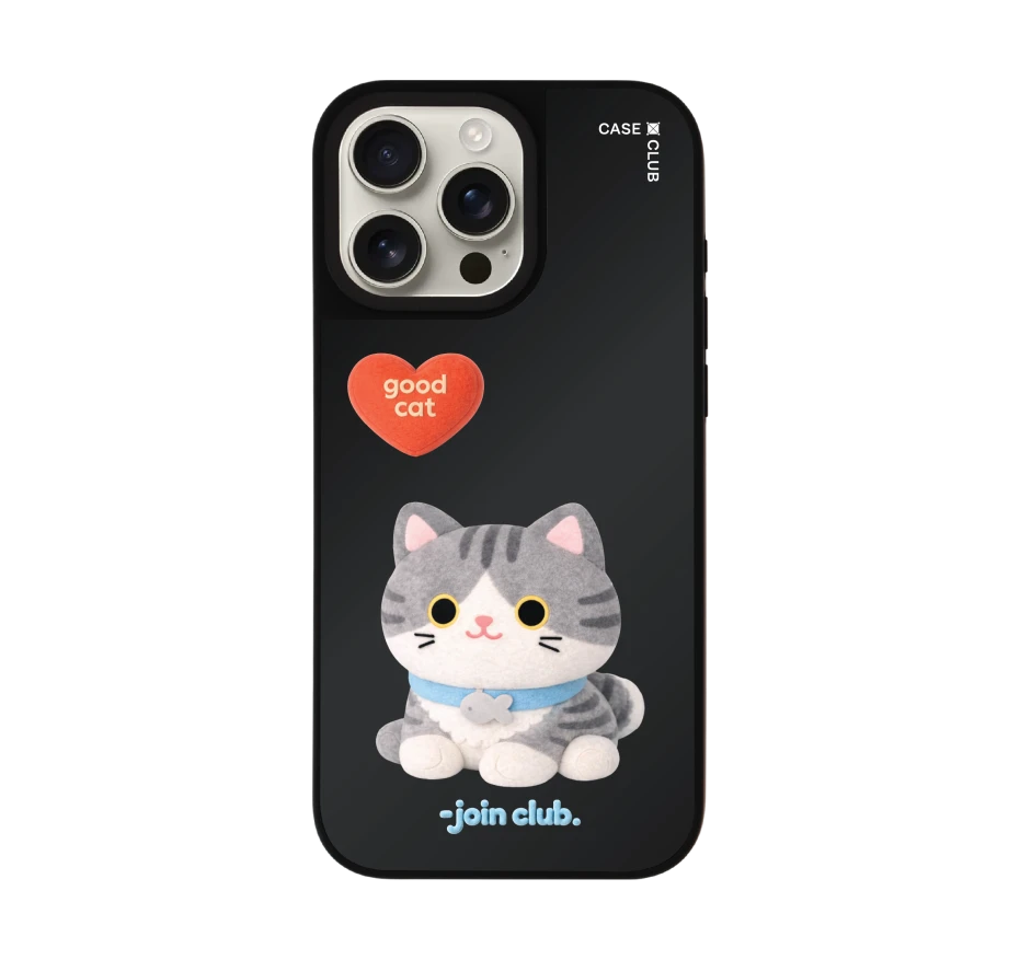 join the club heartful แมวลายสลิด