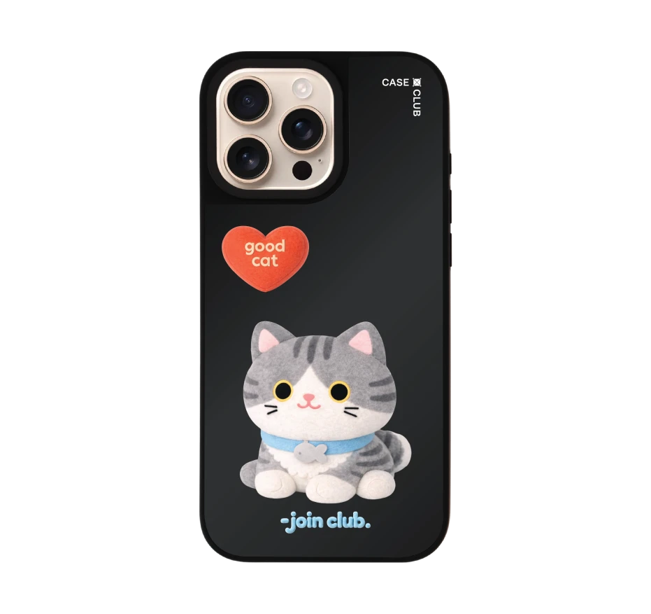 join the club heartful แมวลายสลิด