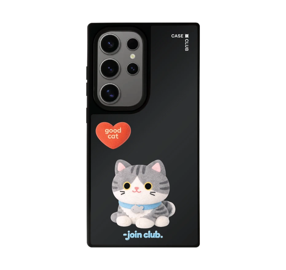 join the club heartful แมวลายสลิด