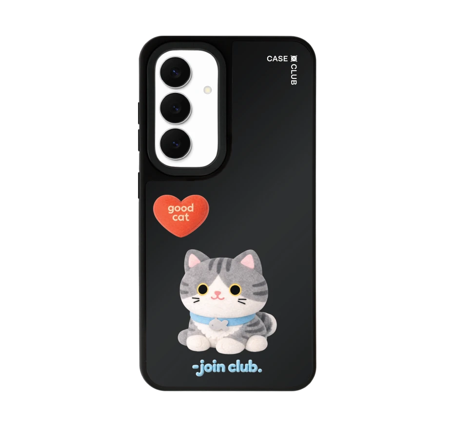 join the club heartful แมวลายสลิด