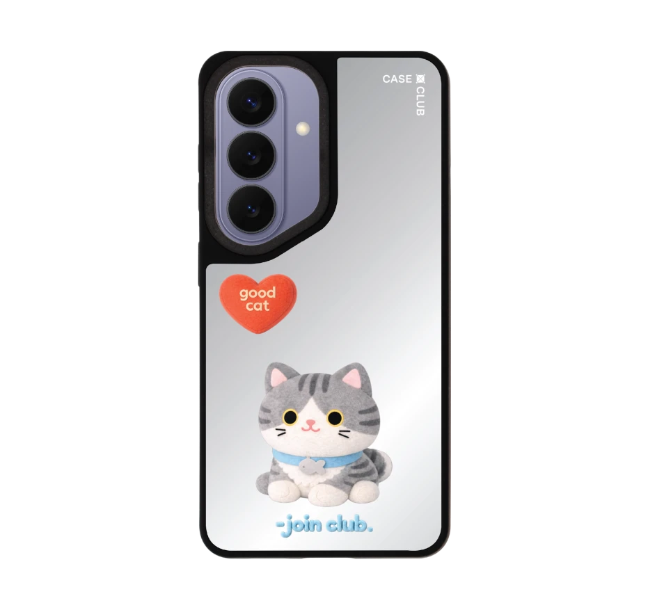 join the club heartful tabby cat