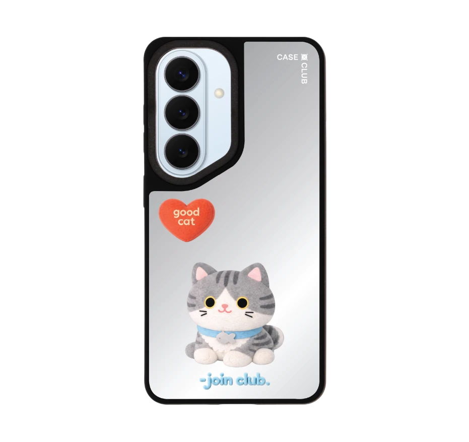 join the club heartful tabby cat