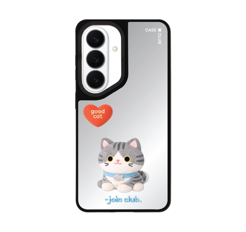 join the club heartful tabby cat