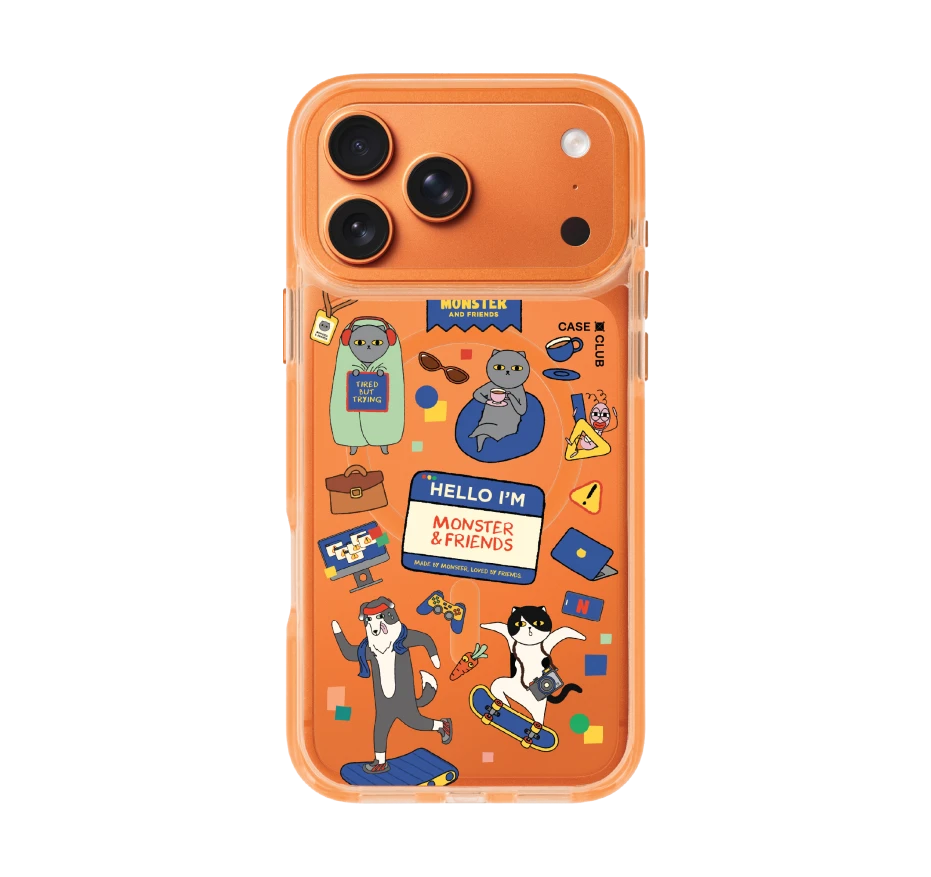 monster & friends happy mess